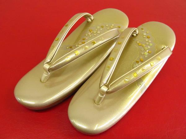 ★着物10★ 1円 螺鈿 お洒落草履 和装小物 ☆☆