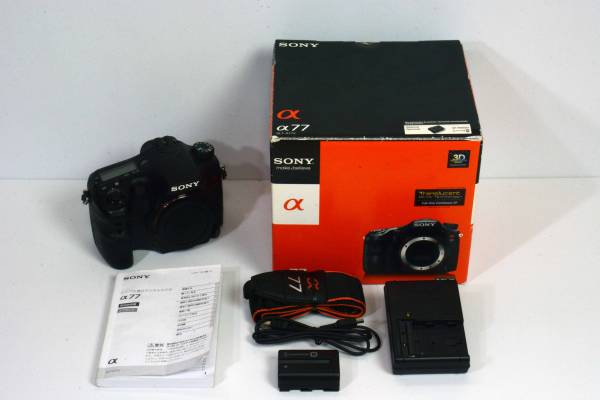 ■ SONY α77　ボディ　2430万画素