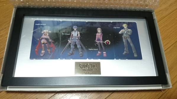 スターオーシャン３　テレホンカード４枚セット　未使用