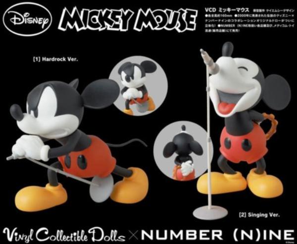 新品 定価6264円 ナンバーナイン ミッキー VCD MICKEY MOUSE