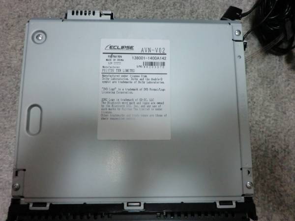イクリプス AVN-ZX02i ナビ フルセグ。地図データ2012年 2026年最新