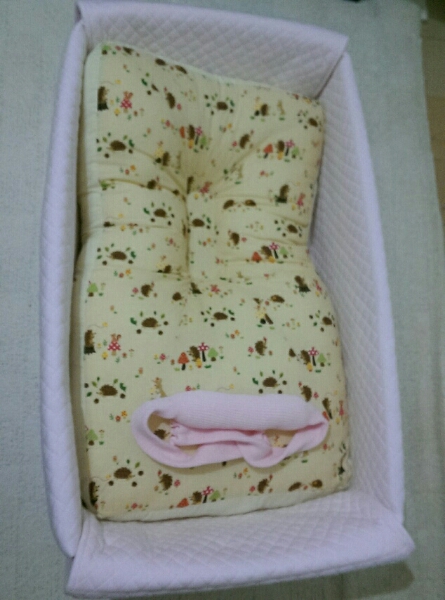 トコちゃんベルトの青葉　天使の寝床　まんまるねんね　ピンク