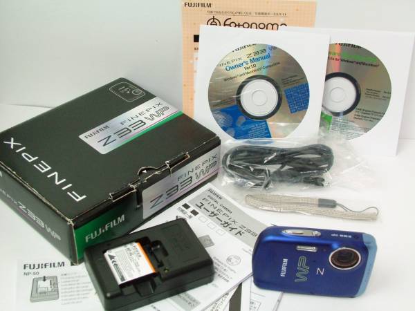 FINEPIX Z33 WP ブルー 程度良品（美品中古）_1