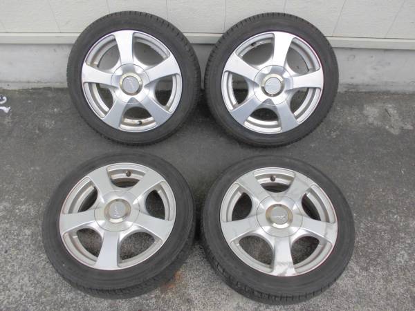☆Lirea 14×4.5J +43 ホイール タイヤ付4本 管理41772