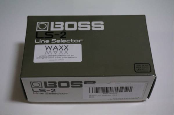 pedalogic WAXX　モデファイ品LS-2G　ラインセレクター　元箱付き pedalogic WAXX モデファイ品LS-2G ラインセレクター 元箱付き - メルカリ