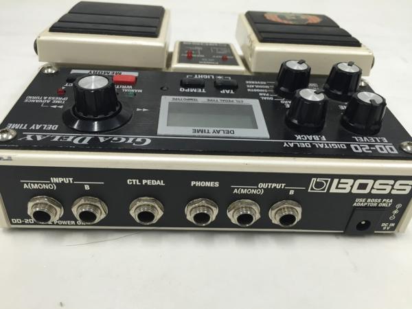 ギガディレイ　BOSS DD-20未使用品 BOSS USED 中古 DD-20 Digital Delay Giga Delay デジタルディレイ