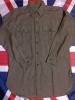 50ｓ　英軍　カナダ軍　ウールシャツ　実物　WW2　イギリス軍　