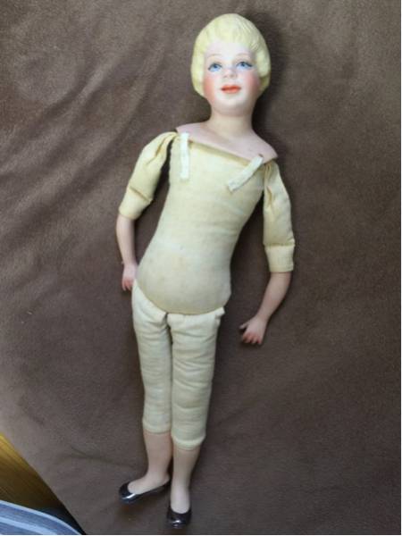 古い☆ビンテージ☆ビスクドール☆海外作家様☆刻印あり☆美形