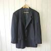 PAPAS パパス ウール ジャケット ネイビー M46　紺色