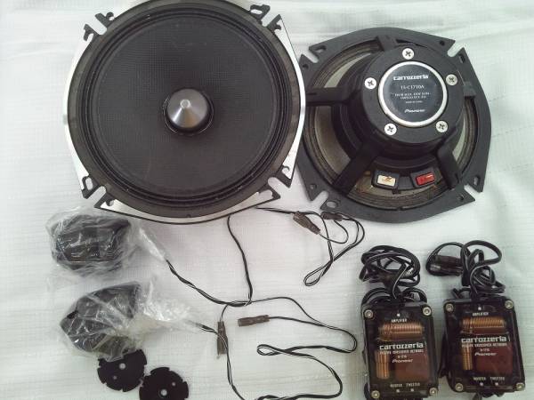 カロッツェリア TS-C1710A carrozzeria スピーカー 中古 17cm