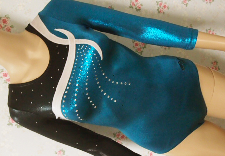 美品 ALPHA FACTOR アルファファクター 体操レオタード