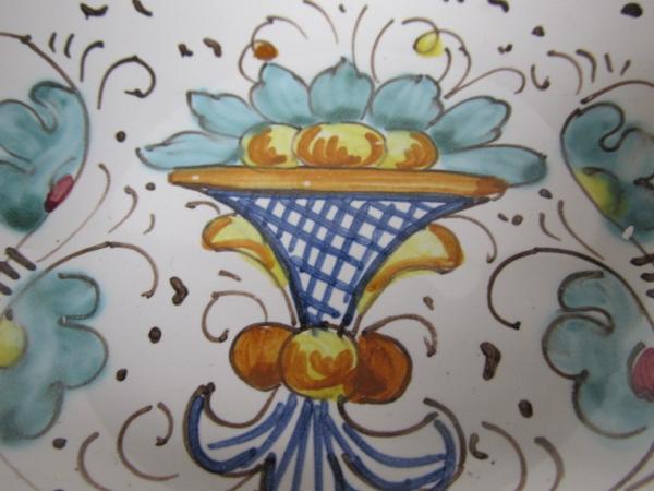 美術品/アンティーク 3枚セット 大皿 絵画 sberna deruta italy