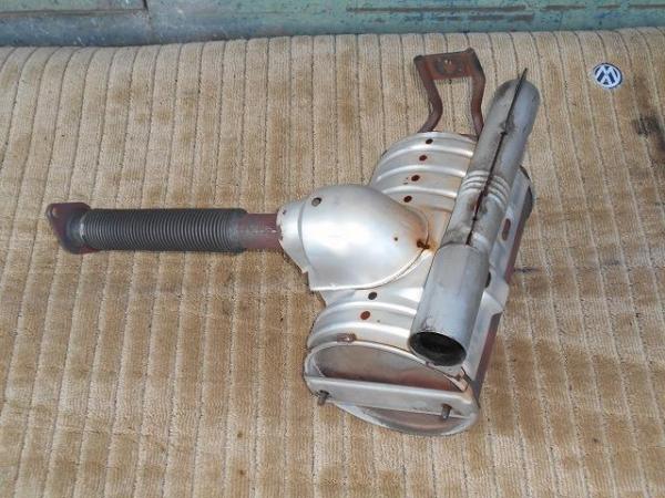 サンバー　TV1　リアマフラー