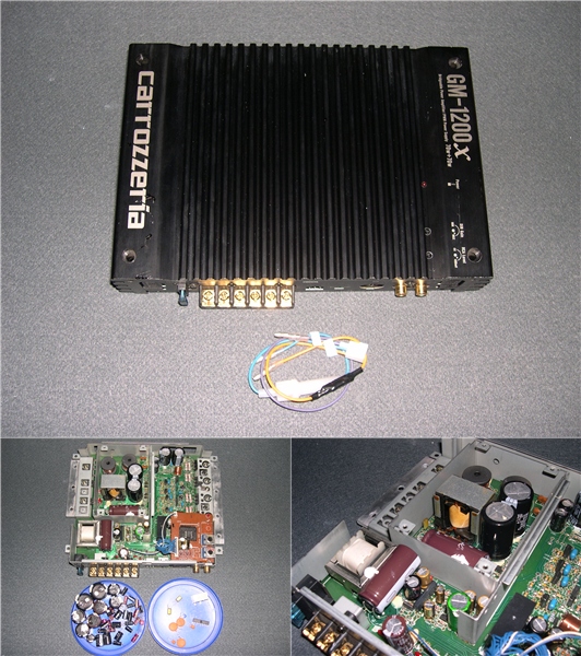 ハイチューン　カロッツェリア　GM-1200X　MUSES8920D　２ｃｈ