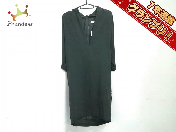 アドーア ワンピース 38 レディース 美品 カーキ ADORE