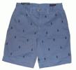 即決！PoloRalphLauren 総柄PONNY ショートパンツ BLUE W32