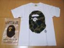 ☆新品!!ホワイト×GR CAMO BIG APE HEAD Tシャツ Mサイズ☆