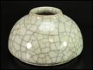 中国美術仿哥釉水盂旧家蔵出(SH146) 陶芸 工芸品 【公式通販】