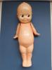 461104g【レトロなセルロイド製キューピー人形】補修有りH37cm