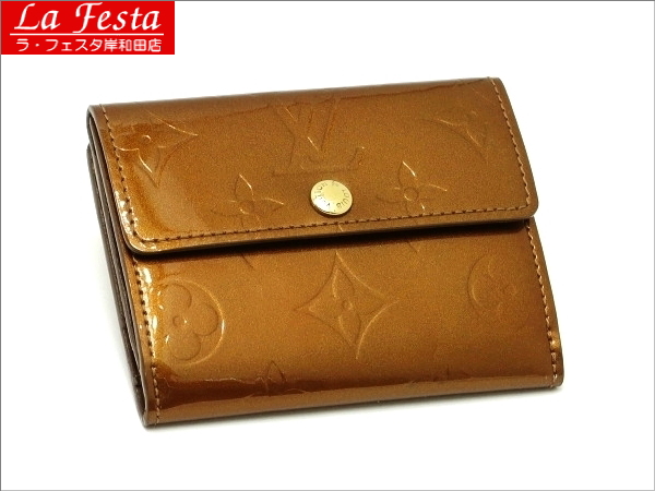 ◆本物程度良◆ルイヴィトン ヴェルニ ラドロー 小銭入れ M91162