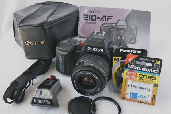 KYOCERA 210-AF 35-70mm付 取説・2CR5.X2 オマケ付きです(オート