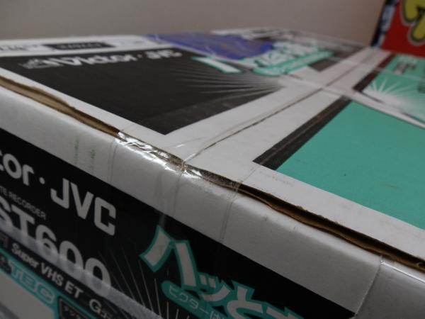 未開封1円～ビクター S-VHS ビデオカセットレコーダー HR-ST600