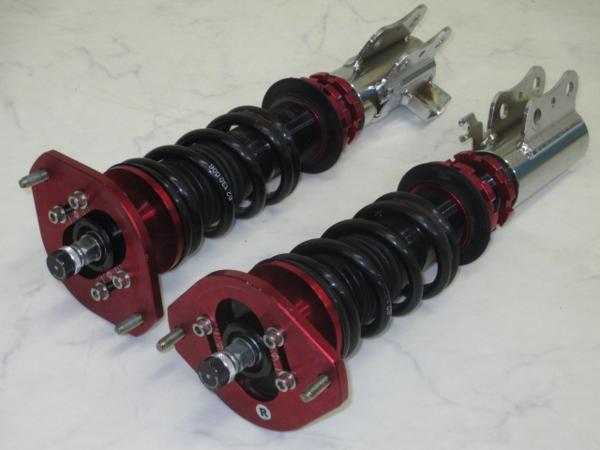 スズキHE22Sラパン用LEONフルタップ車高調フロントのみ中古品