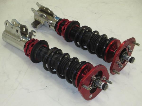 スズキHE22Sラパン用LEONフルタップ車高調フロントのみ中古品