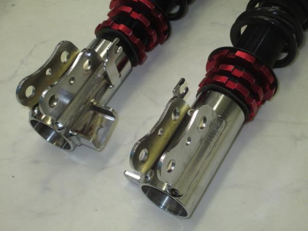 スズキHE22Sラパン用LEONフルタップ車高調フロントのみ中古品