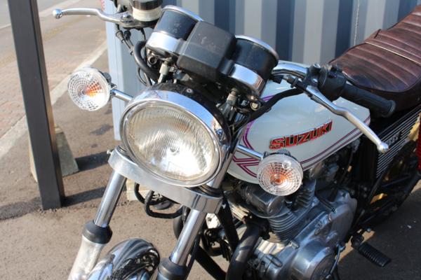 GS400 ショートクリアーウインカーセット 検*ザリ BEET GT380