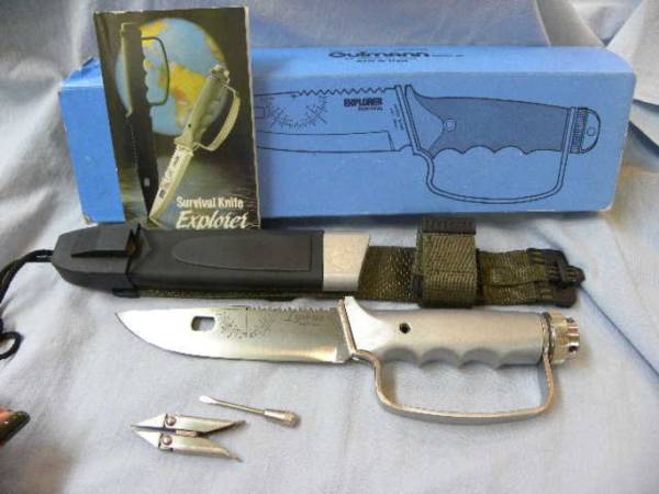 EXPLORER SURVIVAL サバイバルナイフ 未使用 スペイン製 【公式通販】 EXPLORER SURVIVAL サバイバルナイフ 未使用 スペイン製 【公式通販】