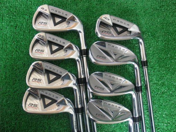 ゴルフ PRGR nabla RS アイアン 6789 4本セット カーボン M40