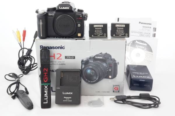 極美品☆Panasonic パナソニック GH2 ボディ 元箱 おまけあり 家電、AV