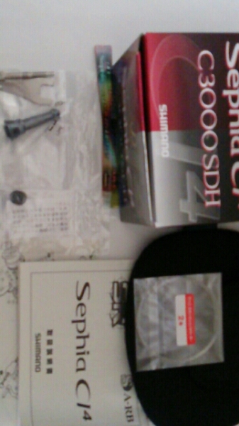 シマノSephia Ci4 c3000 SDH UNITIKAキャスライスーパーPEⅡ