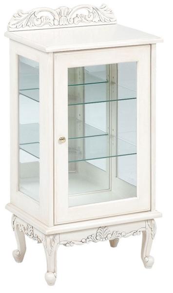 フレンチカントリー家具プリンセス家具キャビネットガラスケース