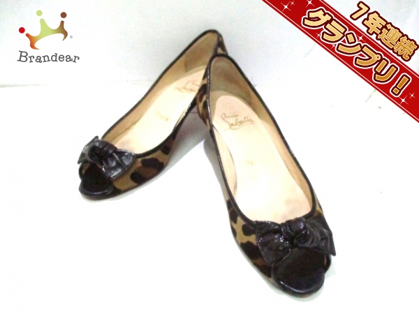 クリスチャンルブタン パンプス 37 レディース