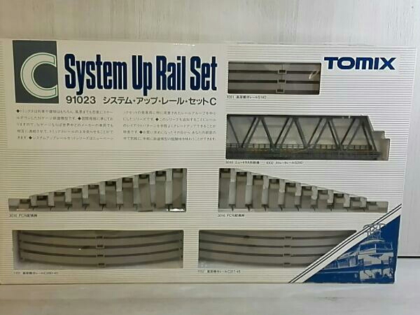 TOMIX Nゲージ システムアップレール2箱セット 91023 91024 TOMIX 91023 システム・アップ・レール・セットC TOMIX 91023システム