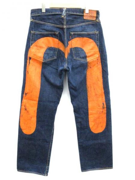 EVISU エヴィス 0 大黒 No.2 みかん ⁄ エビス デニムパンツ - Lot.2001