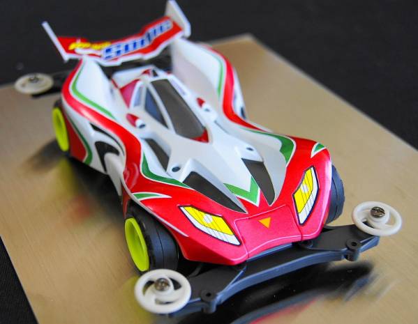タミヤ ミニ四駆　ロデオソニック　塗装済み完成品