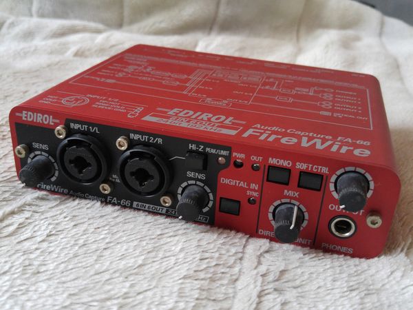 Roland EDIROL FA-66 Firewire オーディオインターフェイス 良品