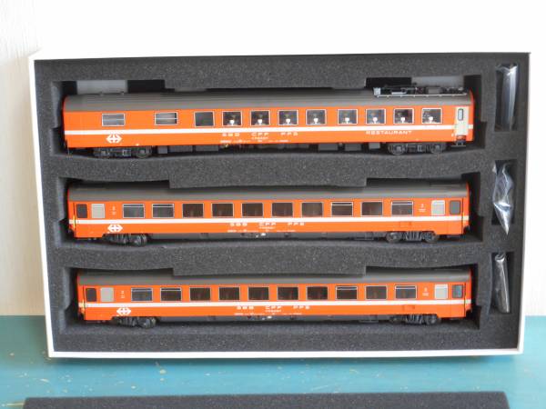 LSモデル　SBB ユーロフィマ客車３輛セット