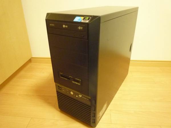 自作 ゲーミングPC Win7 Core i7 8GB 2TB GTX650 Office 2010