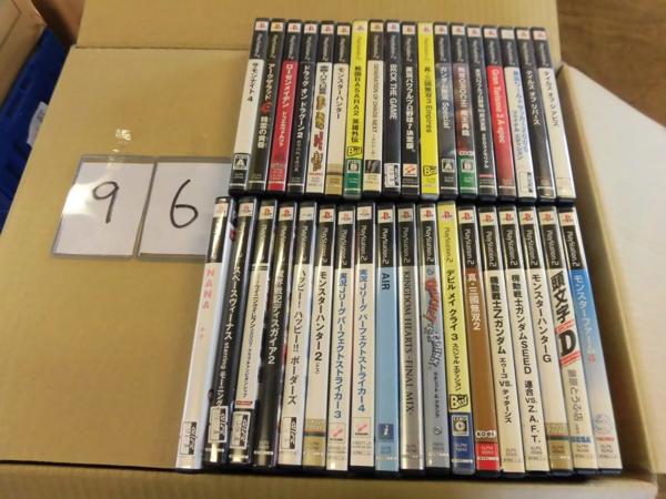 ジャンク ＰＳ２ソフト 172本 セット（96）