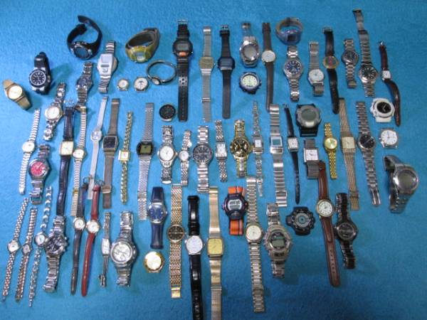 ☆電池切れ＆ジャンク★有名ブランド等/腕時計/67個セット