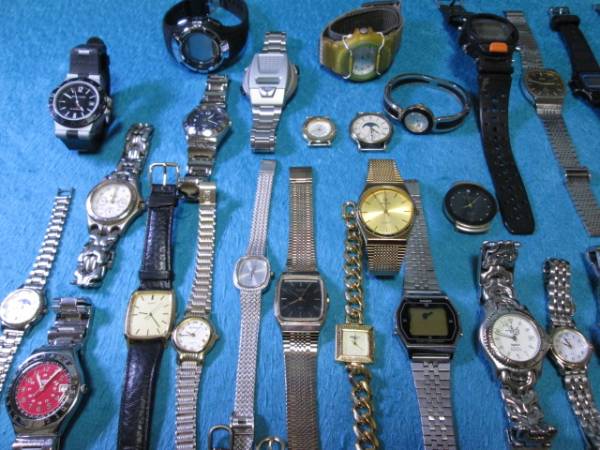 ☆電池切れ＆ジャンク★有名ブランド等/腕時計/67個セット