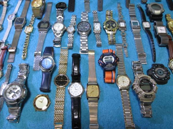 ☆電池切れ＆ジャンク★有名ブランド等/腕時計/67個セット