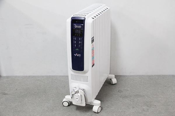 デロンギ オイルヒーター QSD0915-MB 動作確認済 USED □DeLonghi デロンギ QSD0915-MB オイルヒーター 中古並品5-191