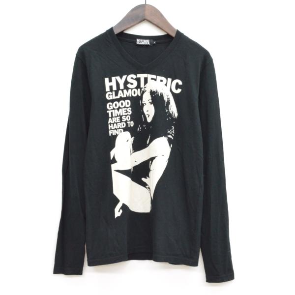 HYSTERIC GLAMOURヒステリックグラマー*ガール長袖Tシャツ*S