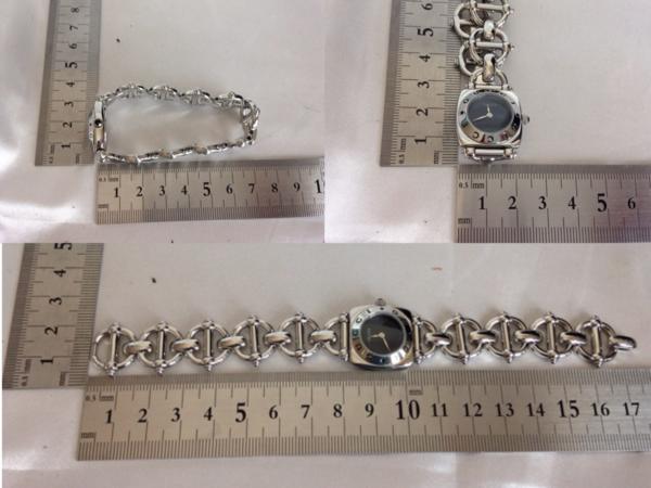 G-839】GUCCI グッチ 6400L ドレスウォッチ 黒 クォーツ G-839GUCCI