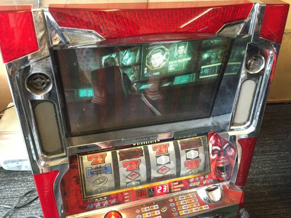 パチスロ 実機 5号機 初代 バイオハザード 人気モデル！